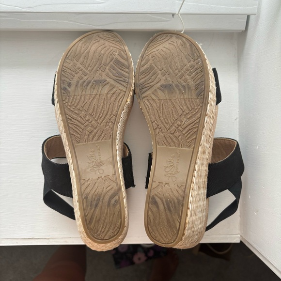 Life Stride black wedge sandals - Picture 6 of 6